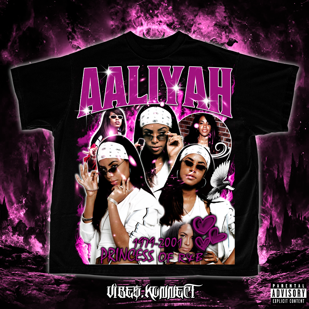AALIYAH ''PRINCESS OF R&B'' // MUSIC GFX TEEZ