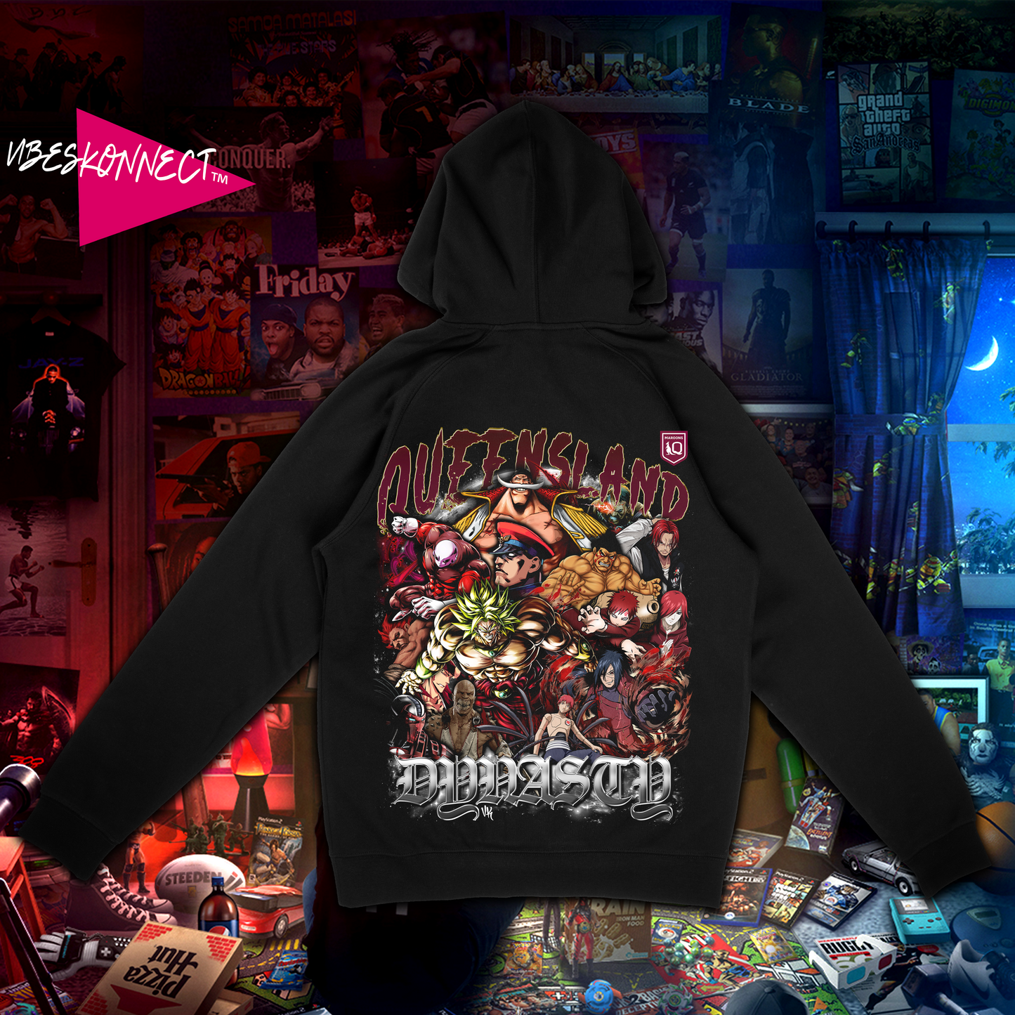 STATE OF ORIGIN QLD SQUAD // ANIME & GAMING EDITION