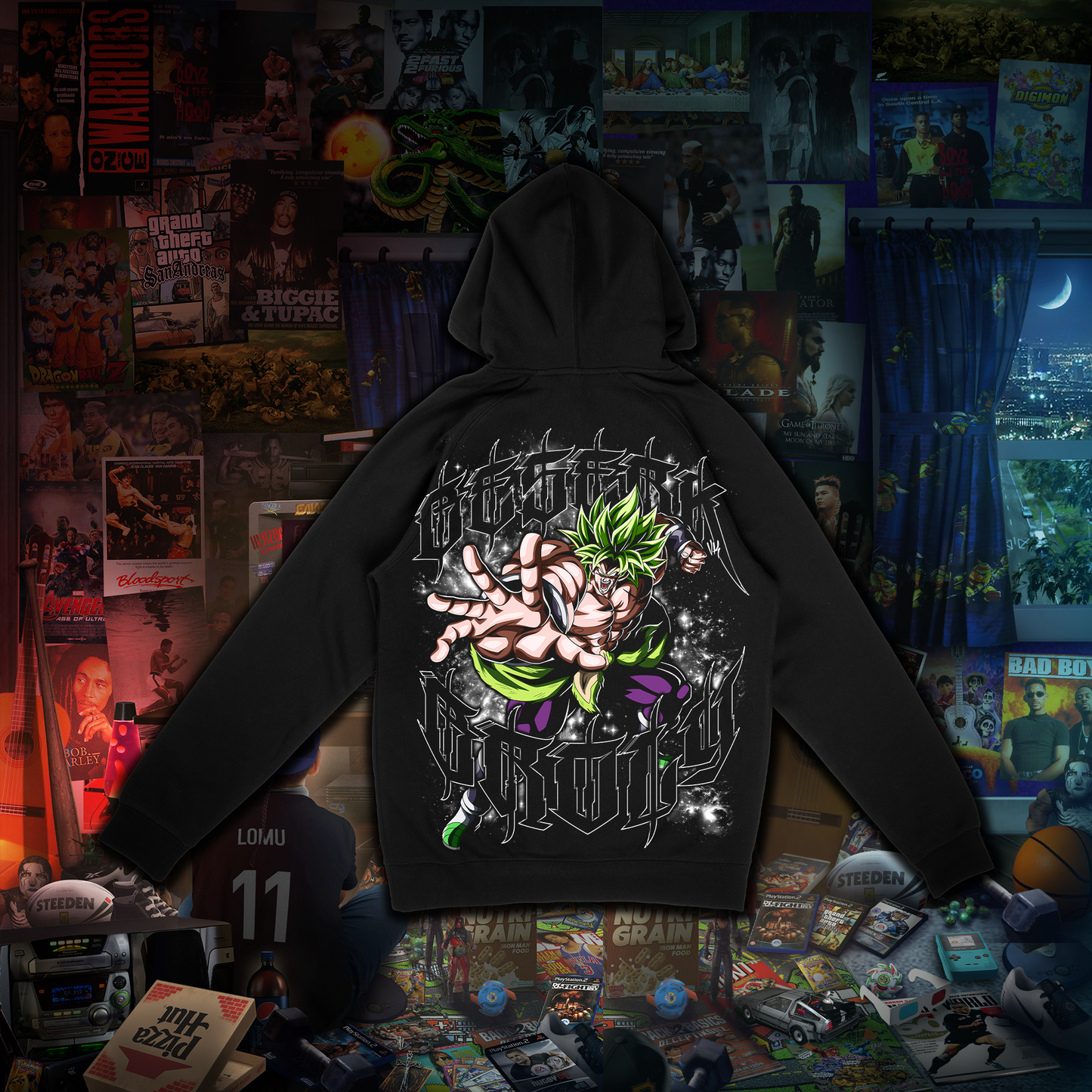 BESERK BROLY // DRAGON BALL Z TEEZ