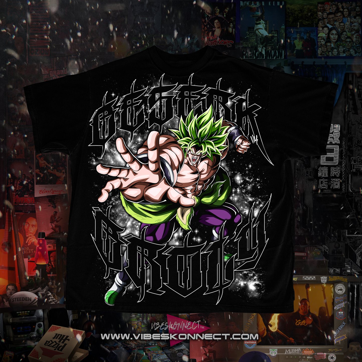 BESERK BROLY // DRAGON BALL Z TEEZ