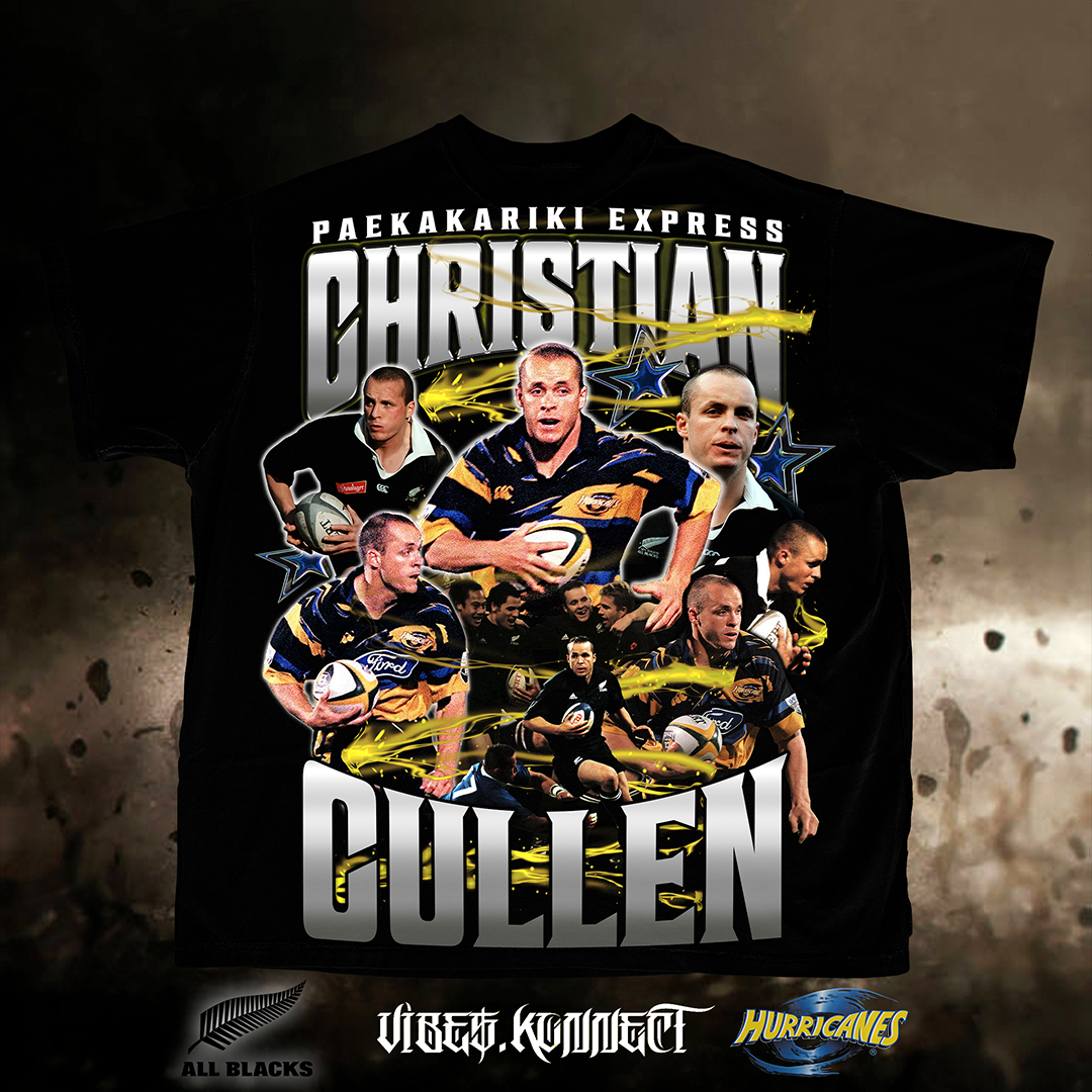 CHRISTIAN CULLEN ''PAEKAKARIKI EXPRESS'' // RUGBY UNION TEEZ