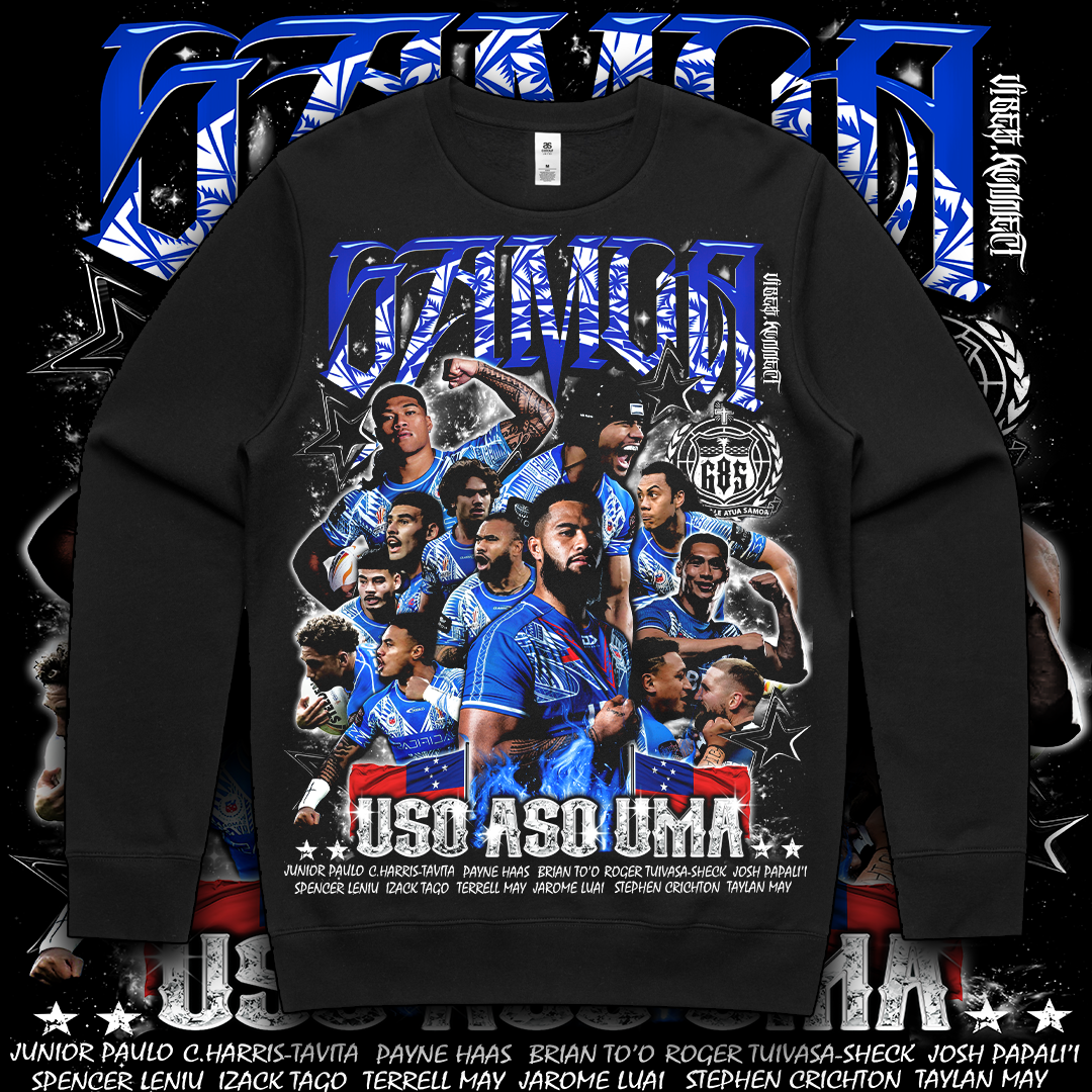 TOA SAMOA🇼🇸 2025 // RUGBY LEAGUE GFX