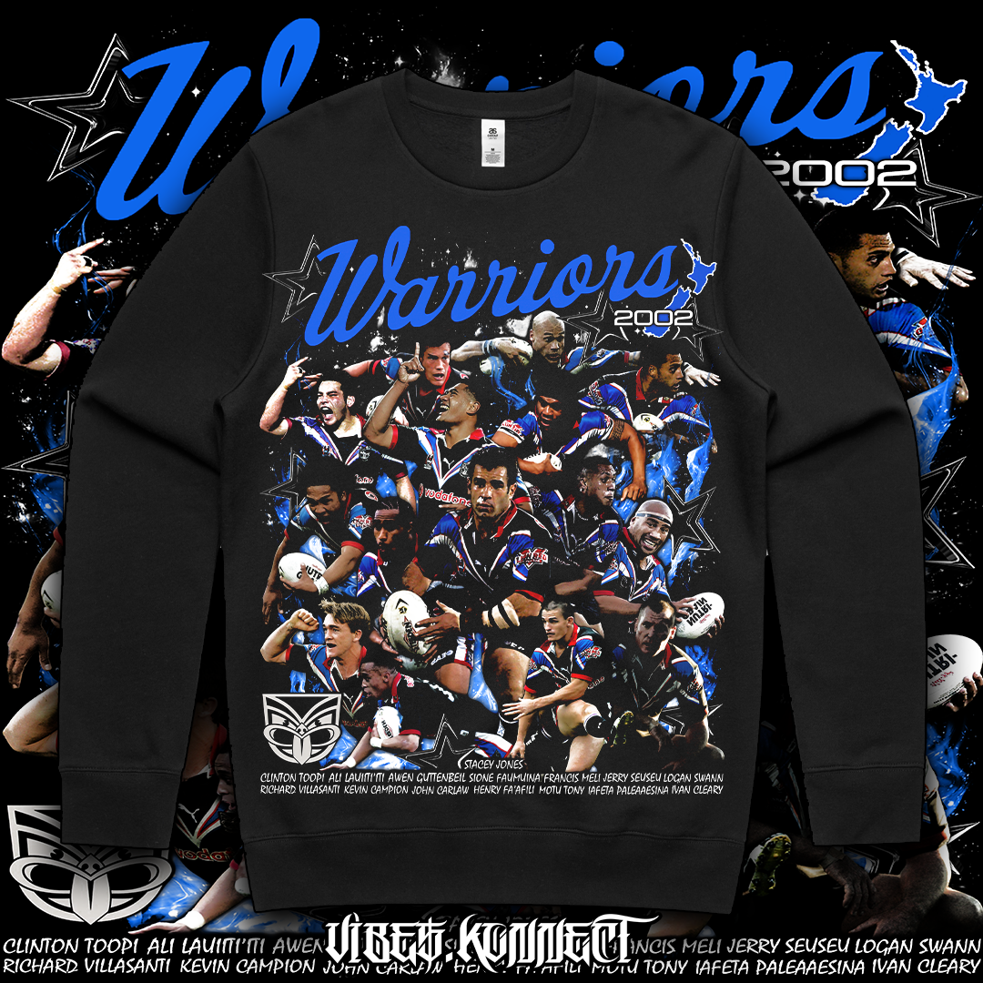 NZ WARRIORS 2002 // CLASSIC NRL TEAMS GFX