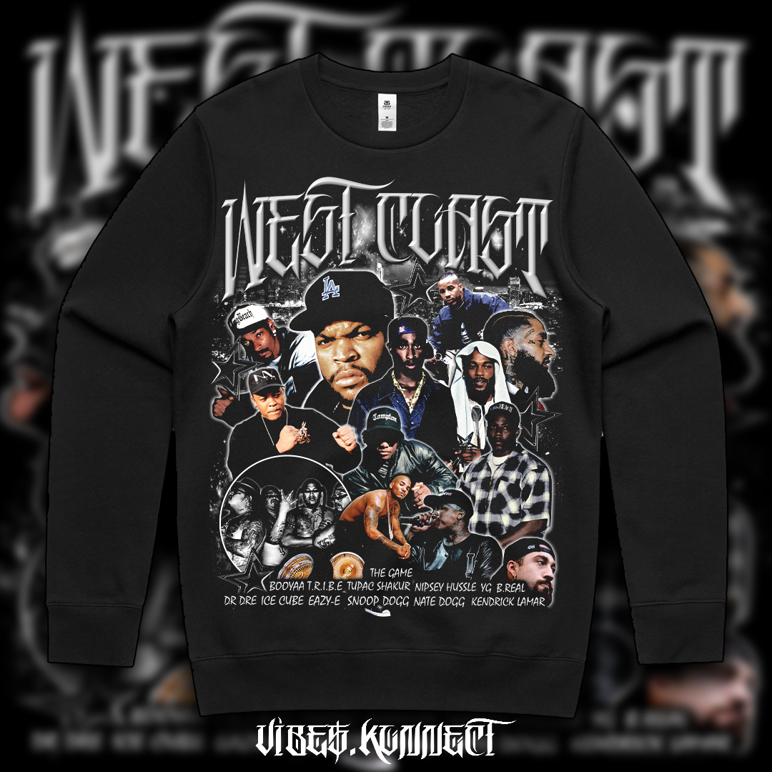 WEST COAST ''HIPHOP LEGENDS'' // MUSIC GFX TEEZ