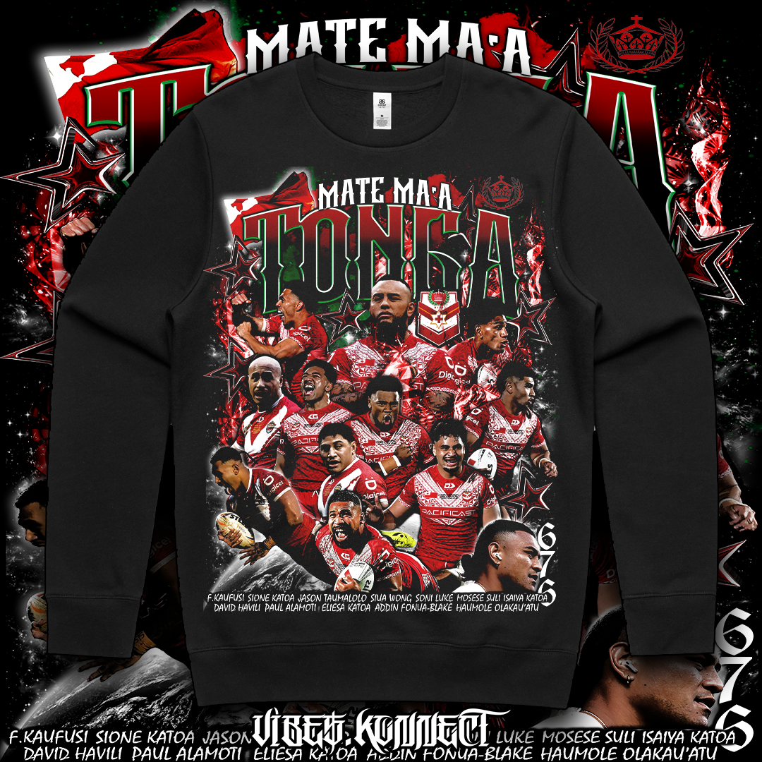 MATE MA'A TONGA🇹🇴 // RUGBY LEAGUE GFX