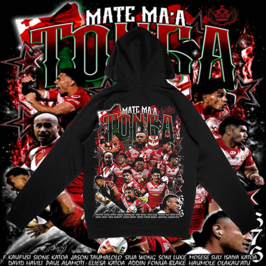 MATE MA'A TONGA🇹🇴 // RUGBY LEAGUE GFX