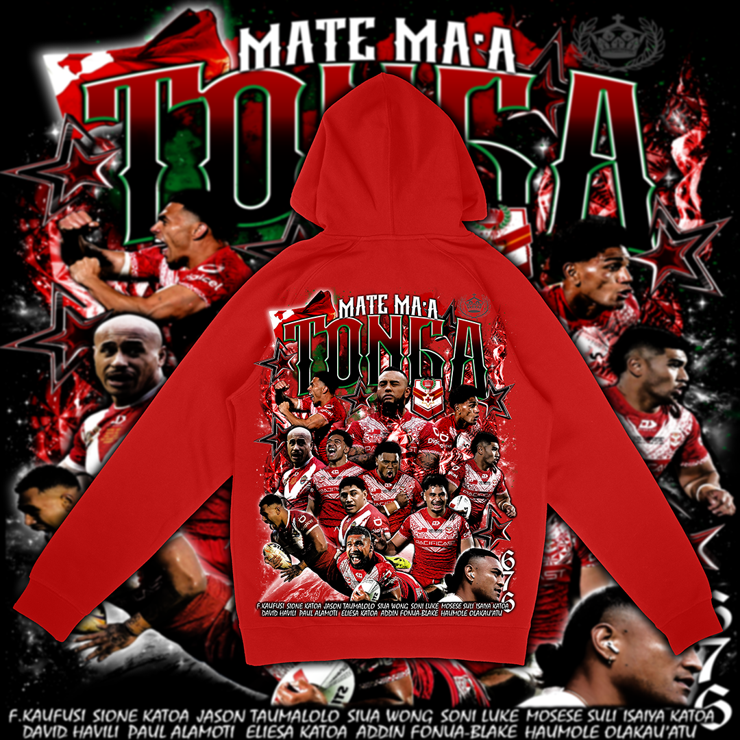 MATE MA'A TONGA🇹🇴 // RUGBY LEAGUE GFX