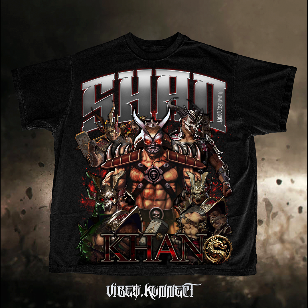 SHAO KHAN // MORTAL KOMBAT TEEZ