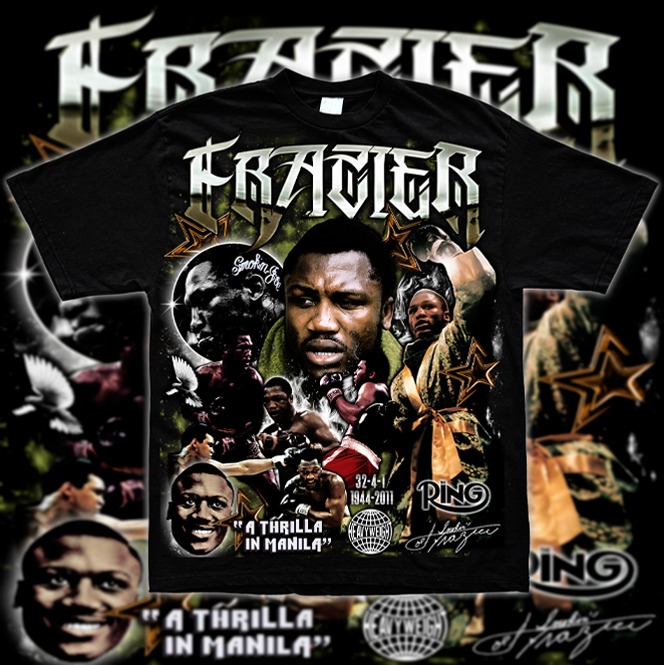 JOE FRAZIER ''SMOKIN JOE'' // BOXING GFX TEEZ