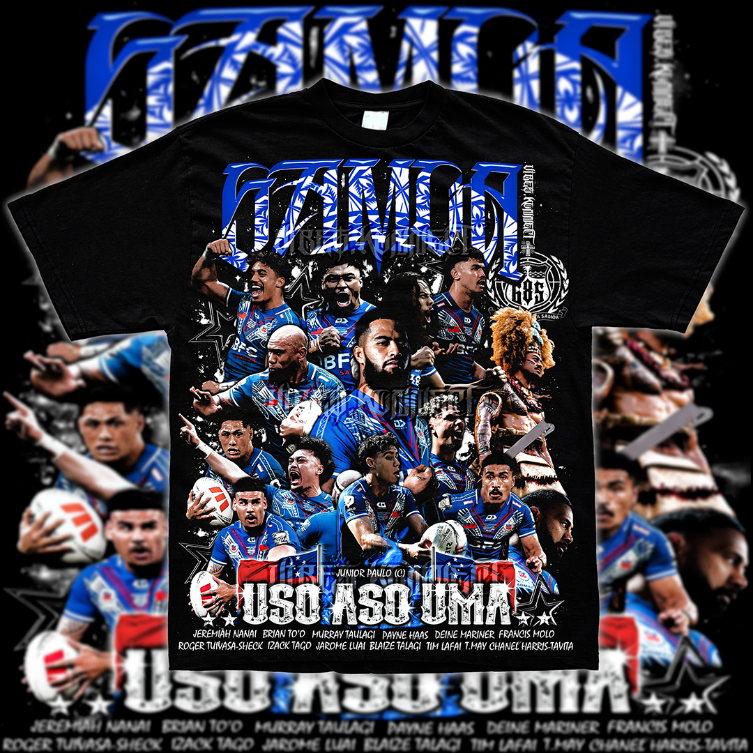 TOA SAMOA🇼🇸 2025 V.2 // RUGBY LEAGUE GFX