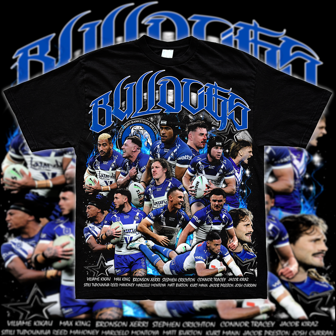 CANTERBURY BANKSTOWN BULLDOGS 2025 // RUGBY LEAGUE GFX – VIBESKONNECT