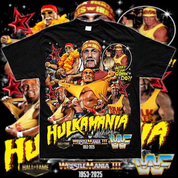 HULK HOGAN // WWE GFX TEEZ
