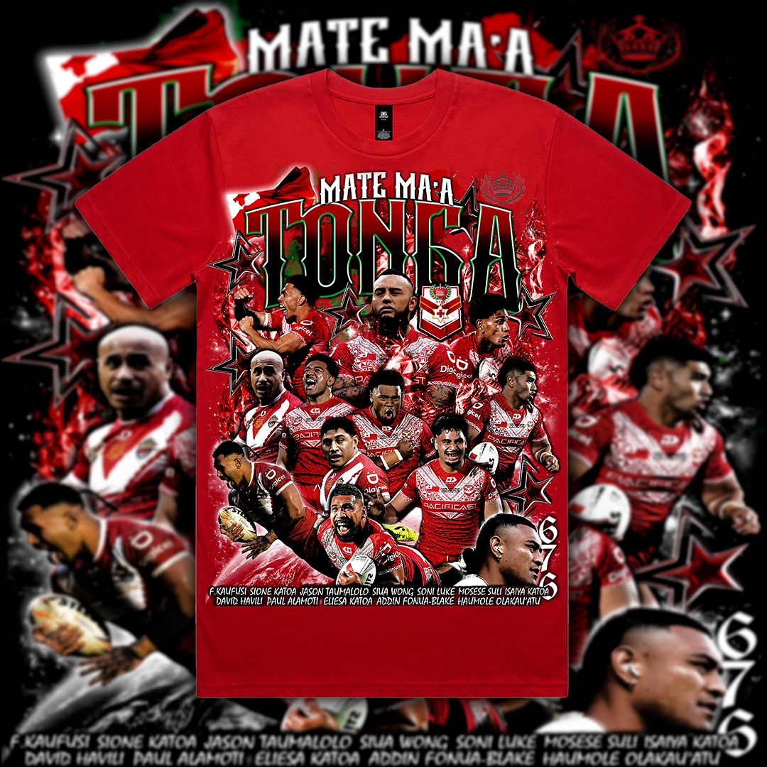 MATE MA'A TONGA🇹🇴 // RUGBY LEAGUE GFX