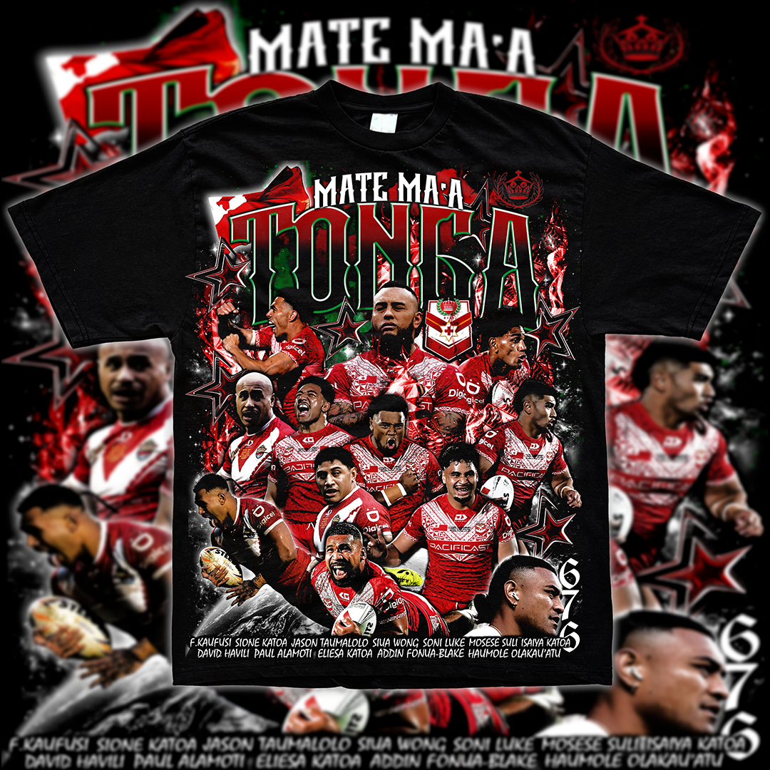 MATE MA'A TONGA🇹🇴 // RUGBY LEAGUE GFX