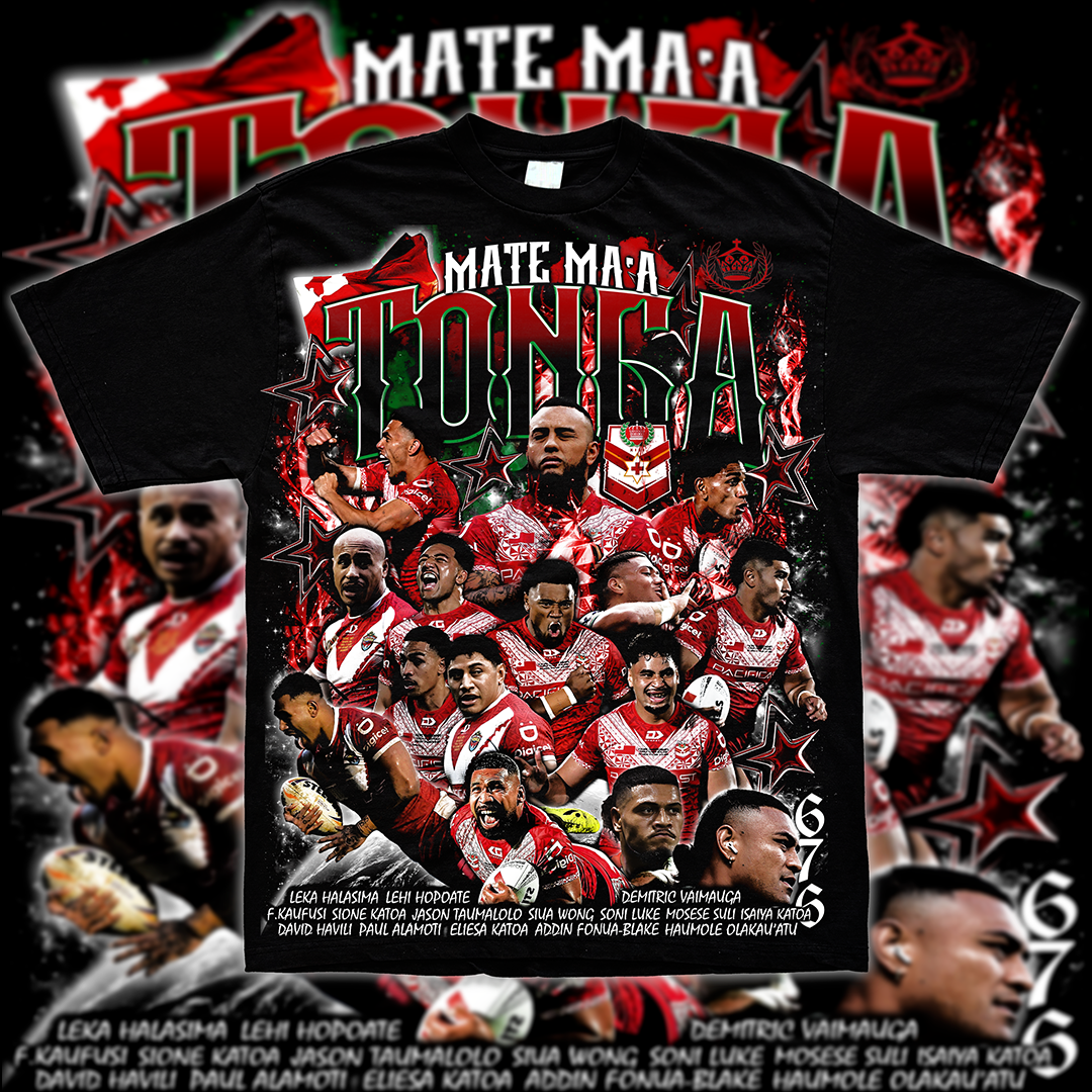 MATE MA'A TONGA🇹🇴 2025 // RUGBY LEAGUE GFX