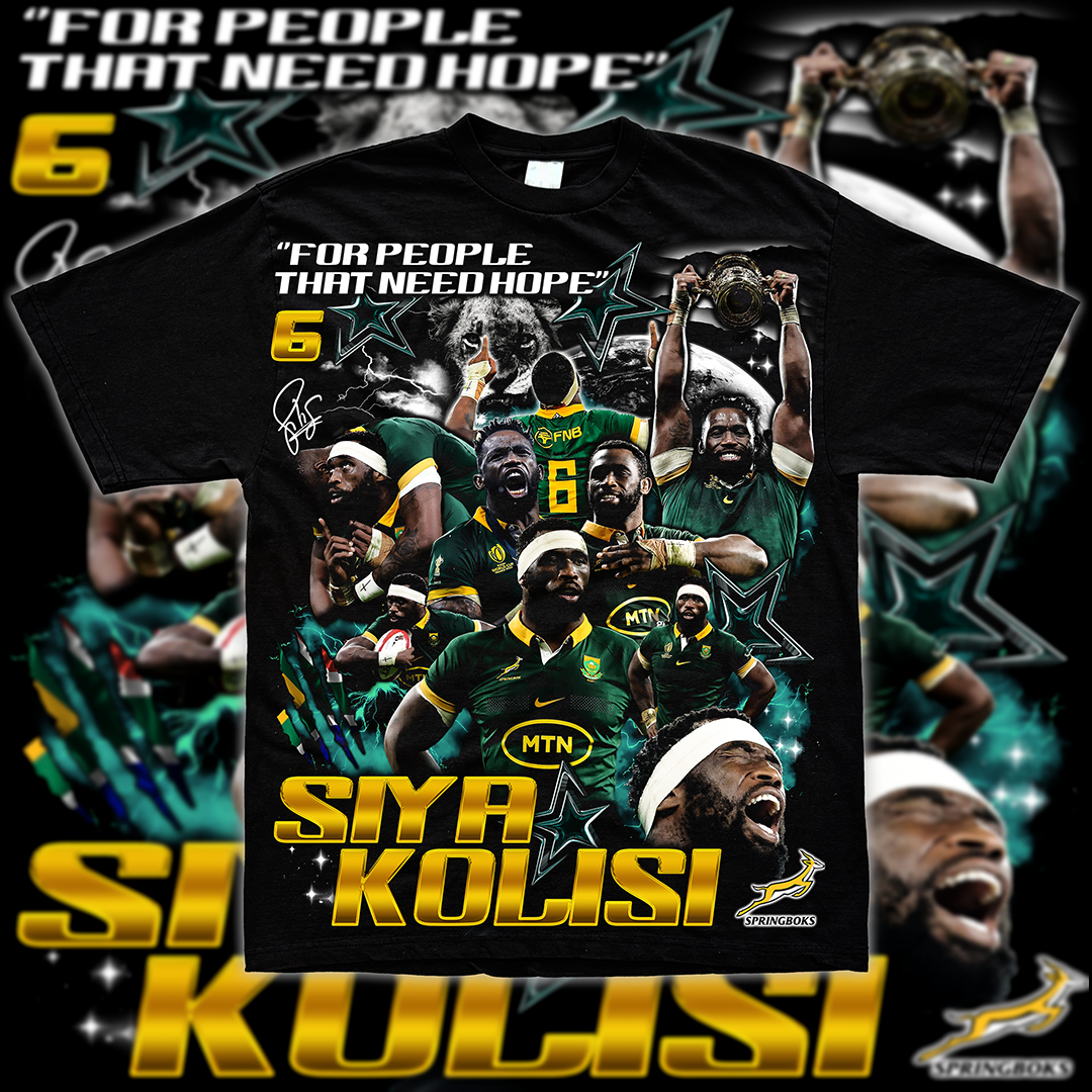 SIYA KOLISI ''FOR THE PEOPLE'' // RUGBY UNION GFX