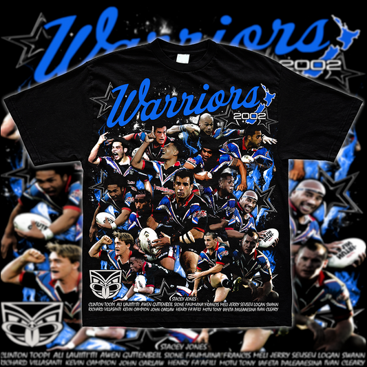 NZ WARRIORS 2002 // CLASSIC NRL TEAMS GFX