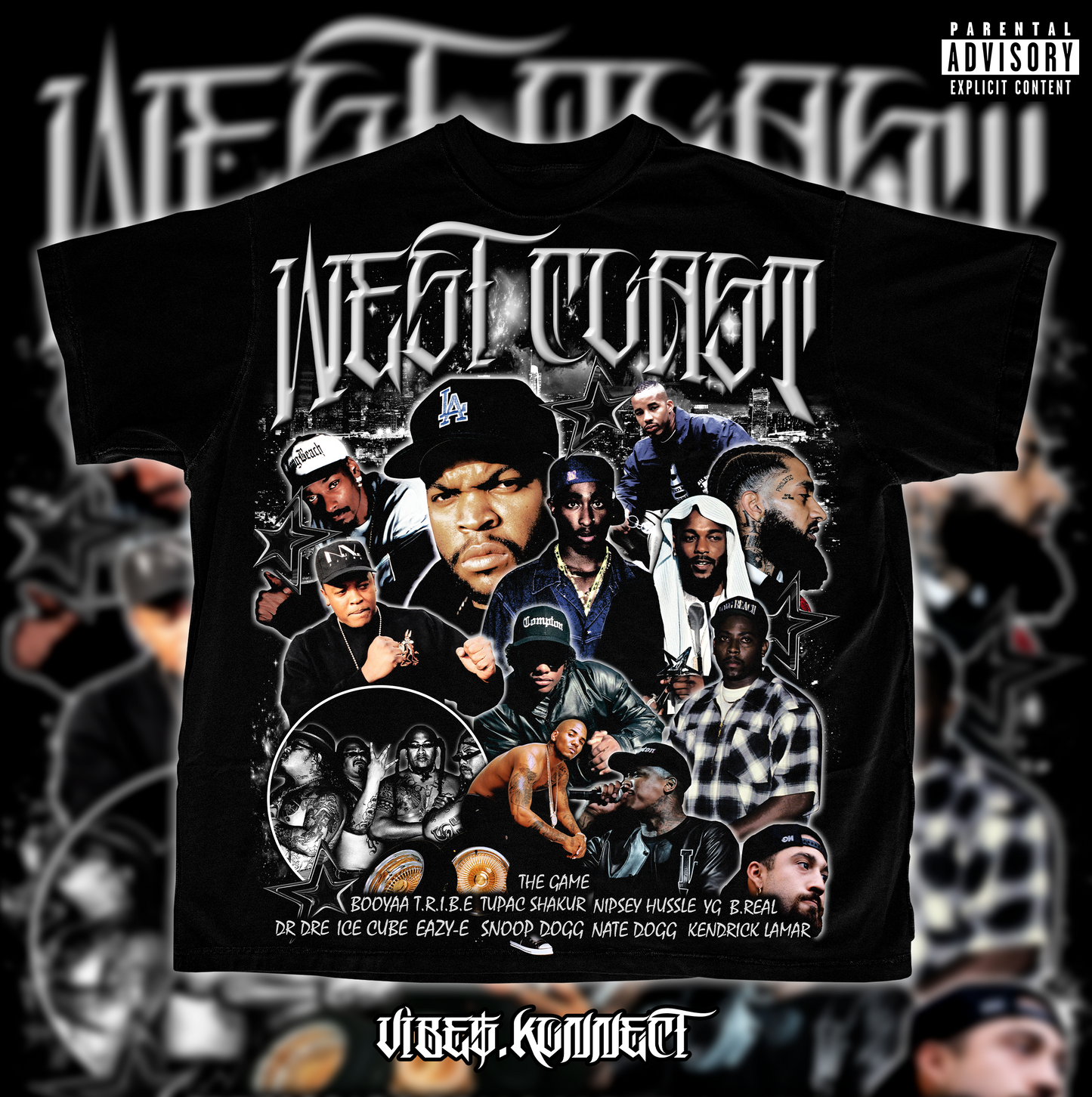 WEST COAST ''HIPHOP LEGENDS'' // MUSIC GFX TEEZ