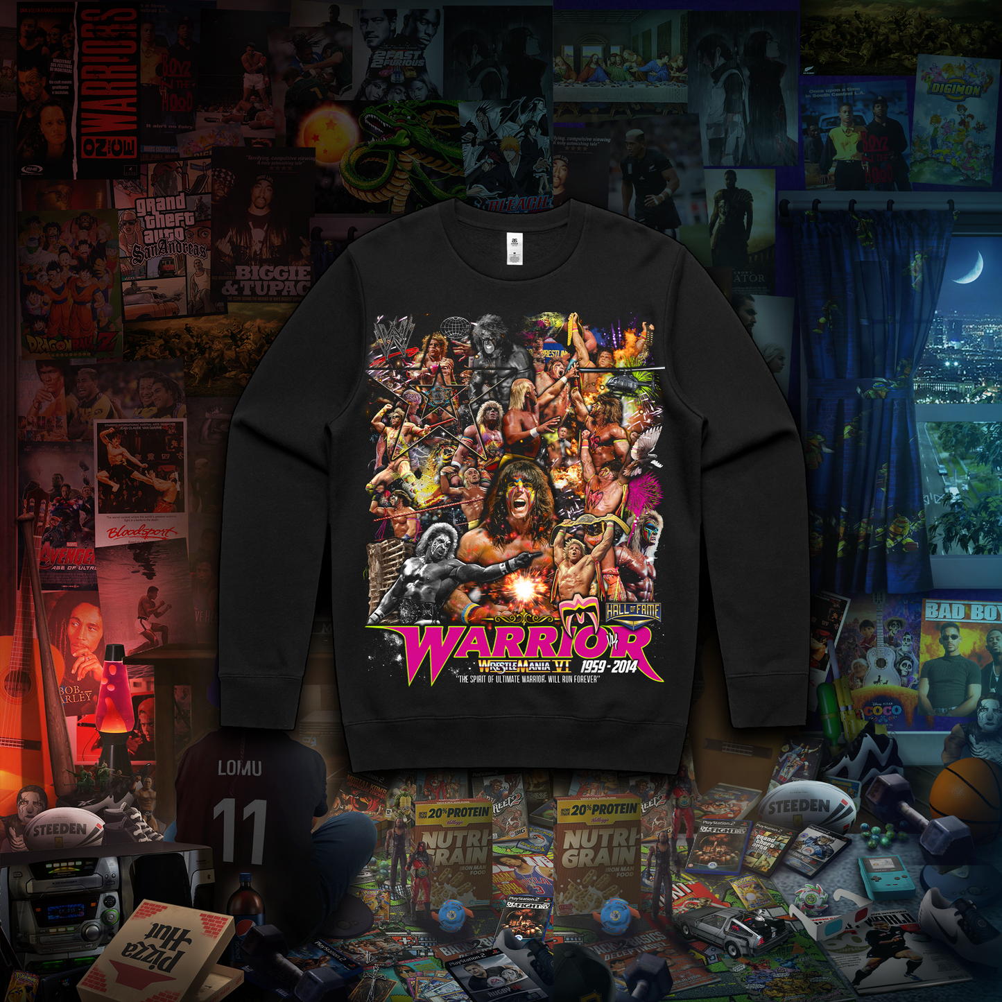 ULTIMATE WARRIOR // WWE TEEZ