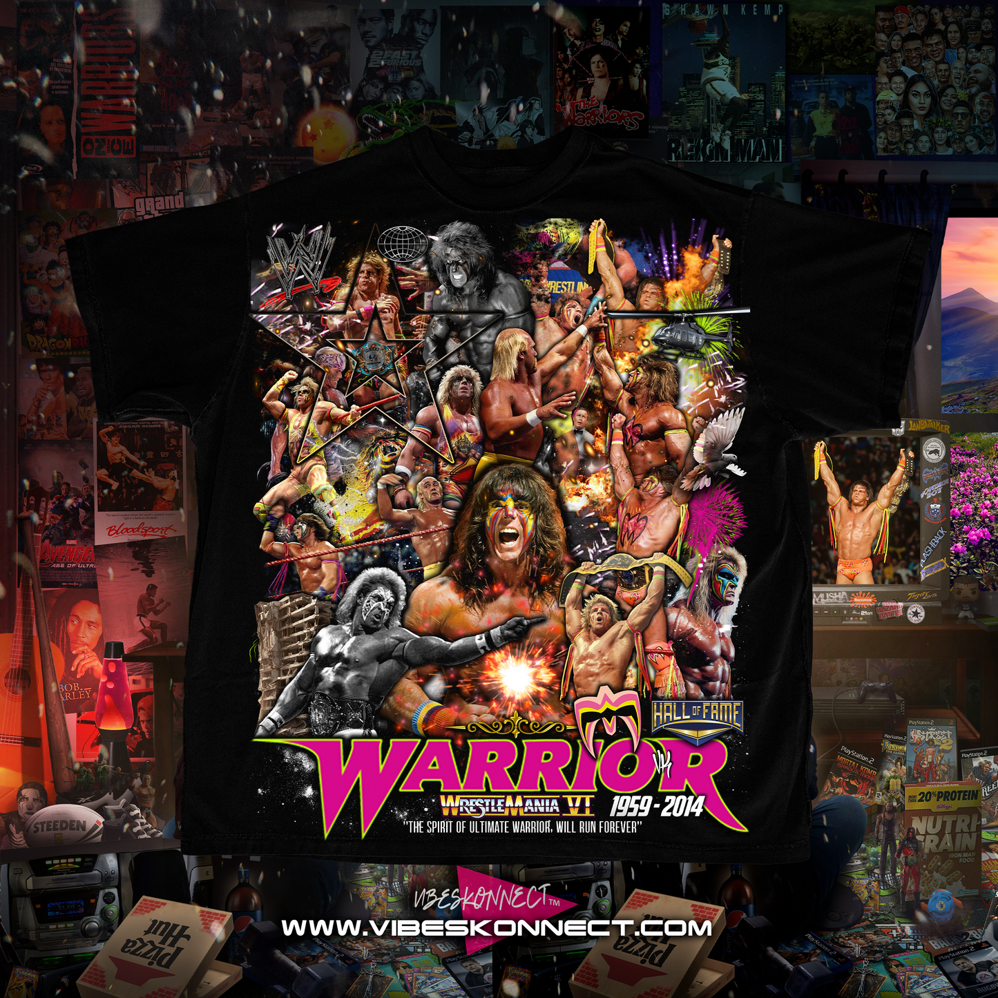 ULTIMATE WARRIOR // WWE TEEZ