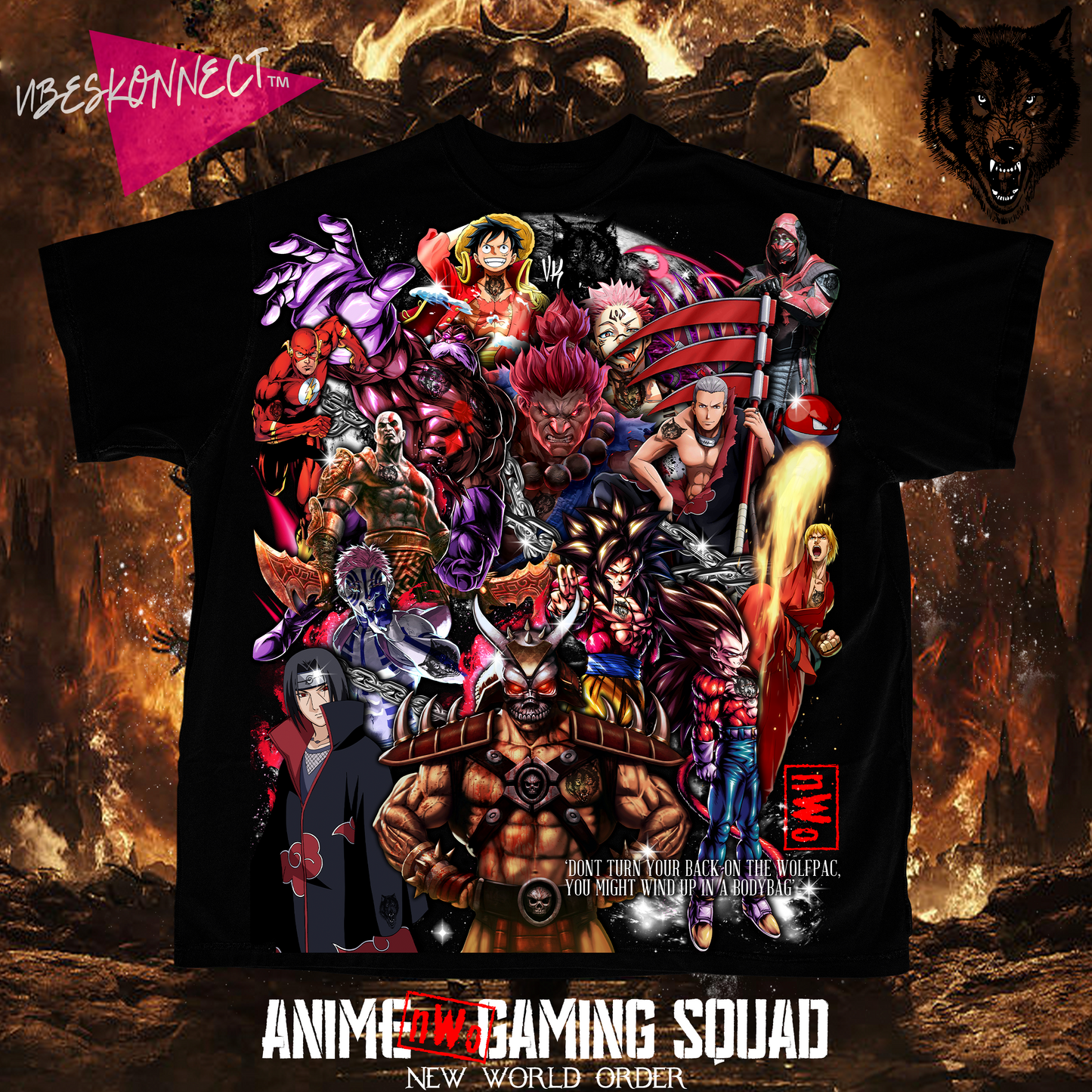 WOLFPAC ''NWO'' // RUGBY LEAGUE SQUAD