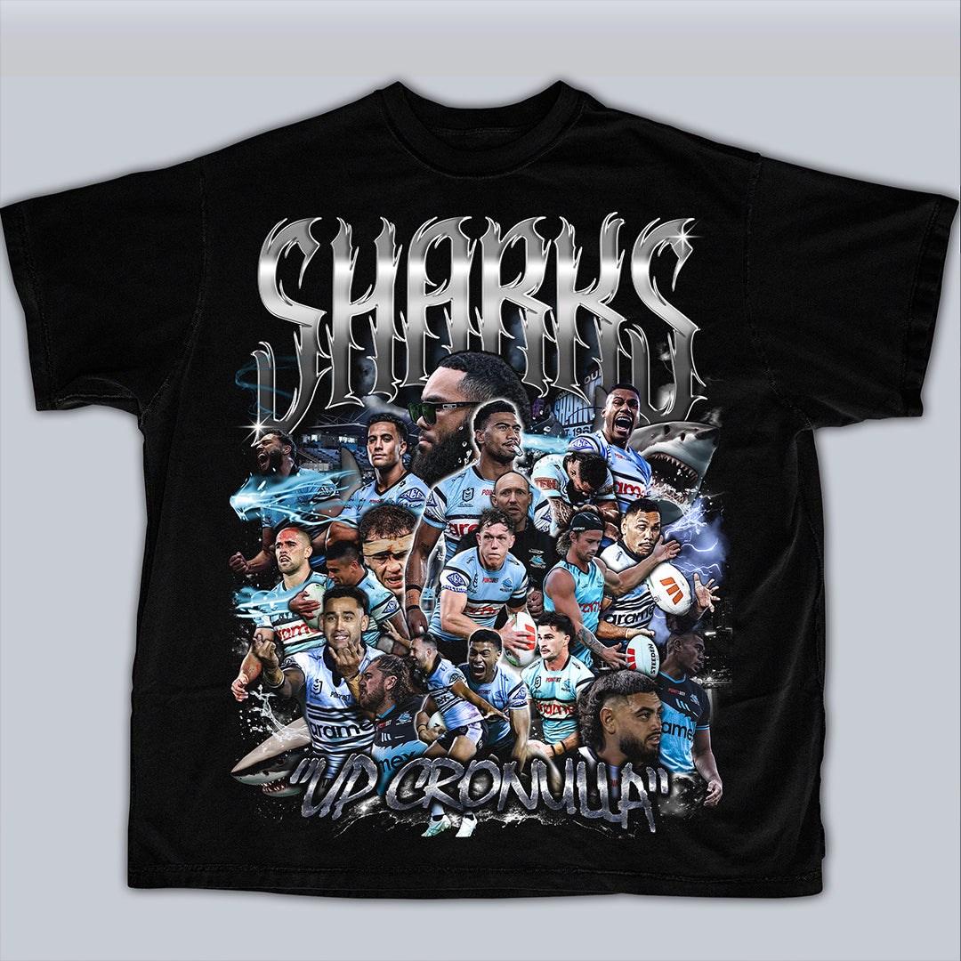 SHARKS ''UP CRONULLA'' | RUGBY LEAGUE GFX