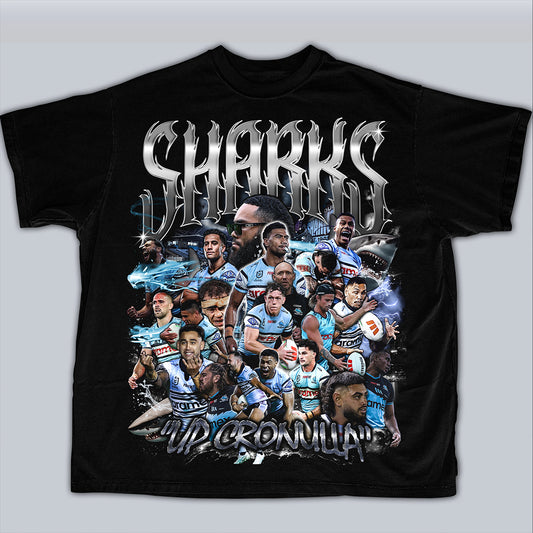SHARKS ''UP CRONULLA'' | RUGBY LEAGUE GFX