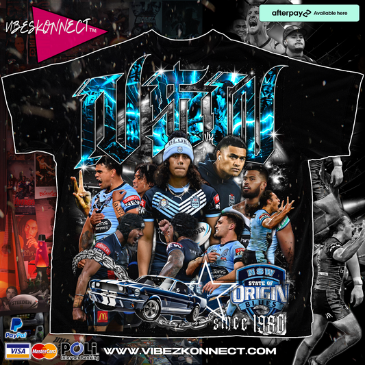 STATE OF ORIGIN 2024 // NSW BLUES GFX