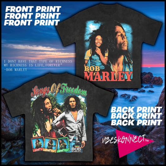 BOB MARLEY // KING OF REGGAE VINTAGE TEEZ