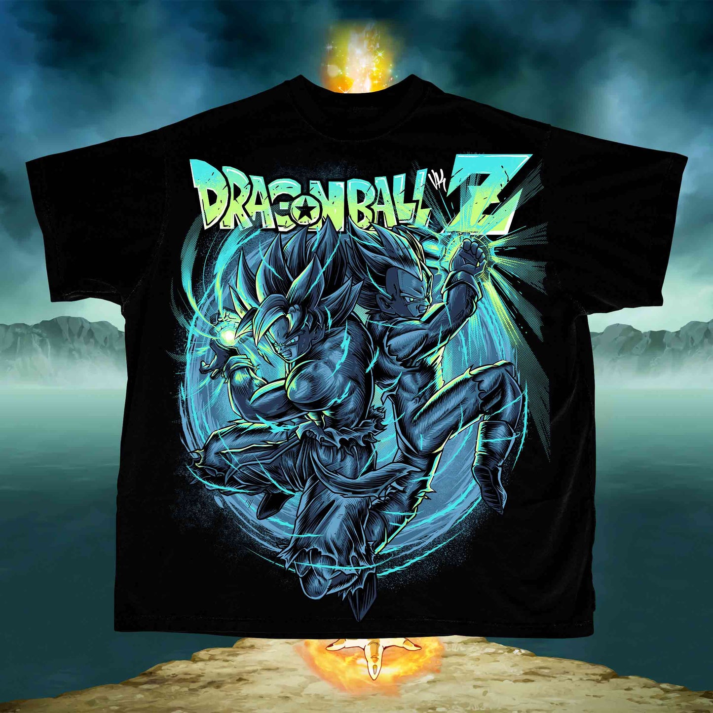 GOKU & VEGETA // DRAGON BALL Z TEEZ