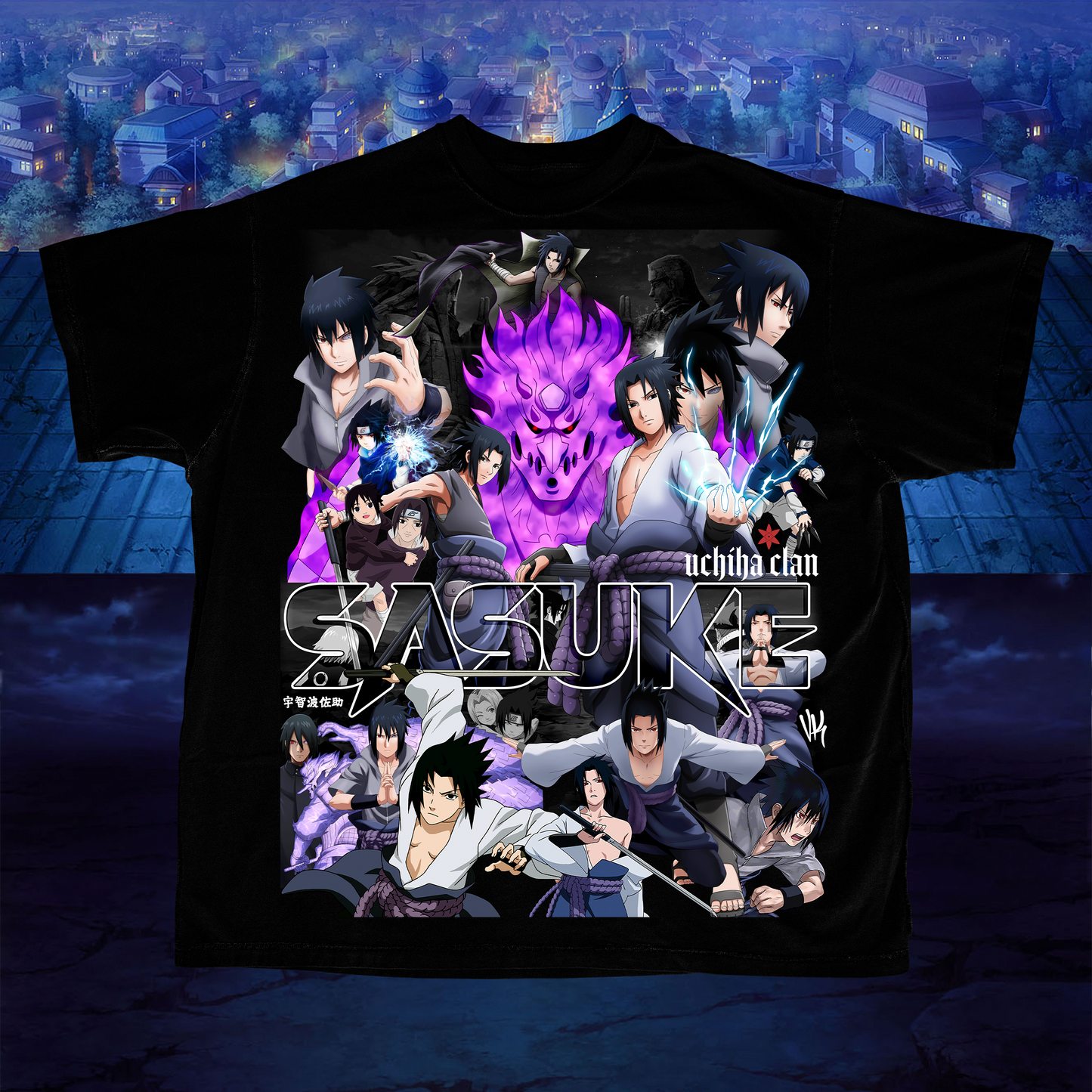 SASUKE UCHIHA // "CHILD OF PROPHECY" TEEZ