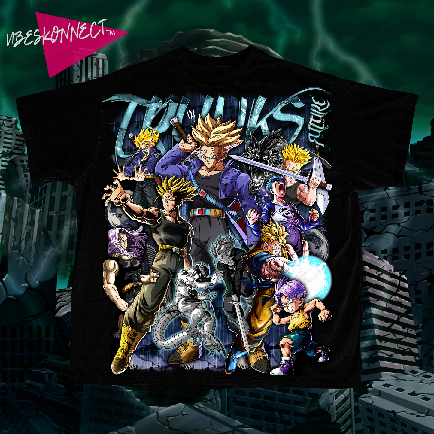 FUTURE TRUNKS // DRAGON BALL Z TEEZ