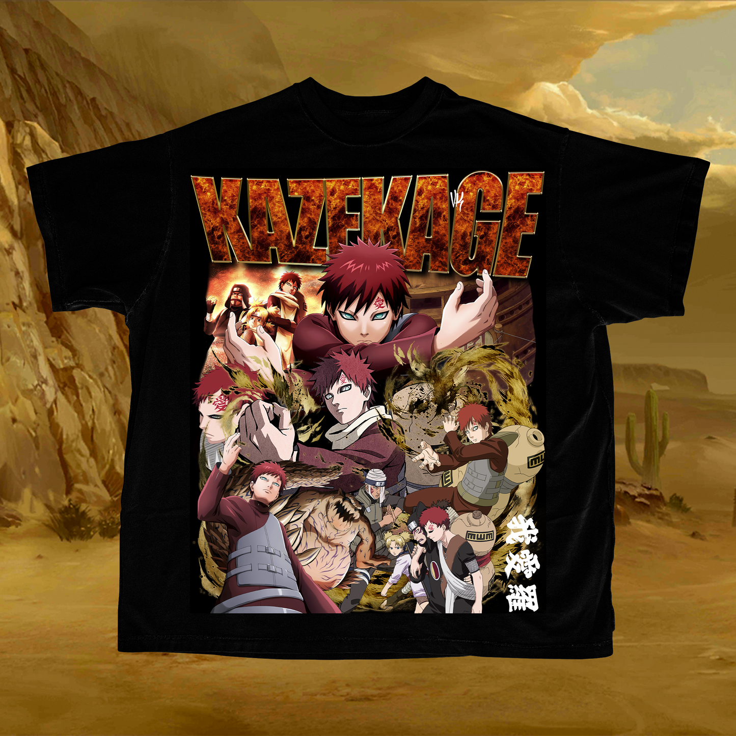 GAARA ''THE KAZEKAGE'' // NARUTO TEEZ