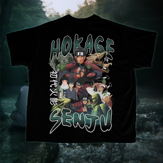 HASHIRAMA SENJU // FIRST•HOKAGE VINTAGE TEEZ