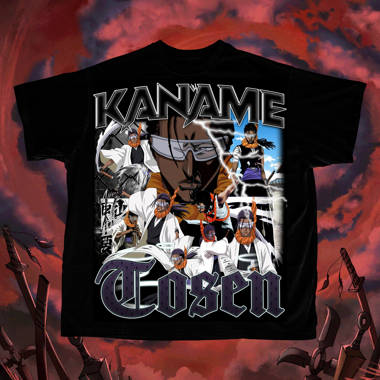 KANAME TOSEN // "JUSTUCE" - BLEACH TEEZ
