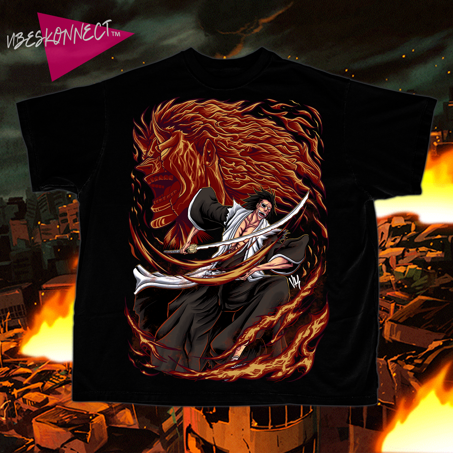 KENPACHI ZARAKI // "BANKAI" GFX - BLEACH TEEZ