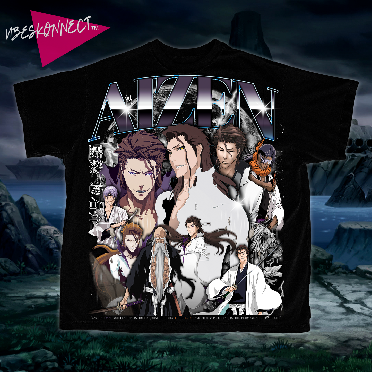 SOSUKE AIZEN // BLEACH TEEZ