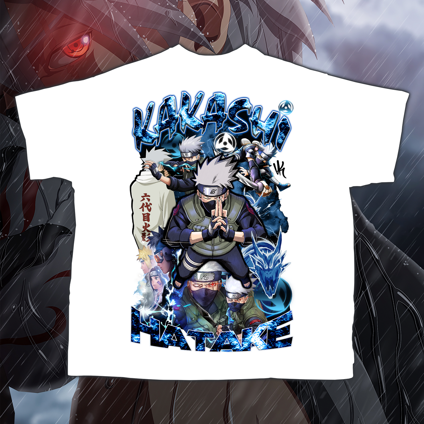 KAKASHI HATAKE // "OF THE SHARINGAN" TEEZ