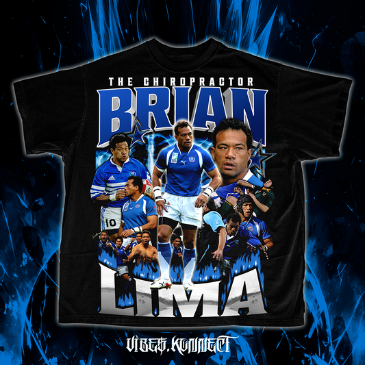 BRIAN LIMA ''THE CHIROPRACTOR'' // RUGBY UNION TEEZ