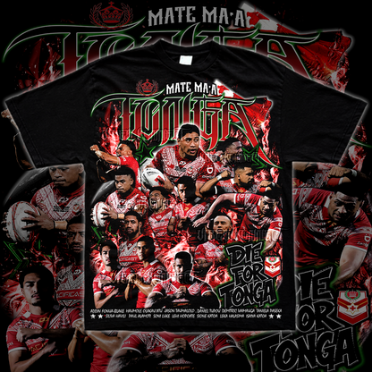 MATE MA'A TONGA RLWC 2026🇹🇴 *DOUBLE PRINT