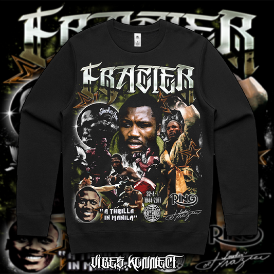 JOE FRAZIER ''SMOKIN JOE'' // BOXING GFX TEEZ
