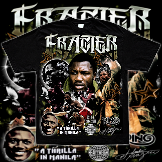 JOE FRAZIER ''SMOKIN JOE'' // BOXING GFX TEEZ