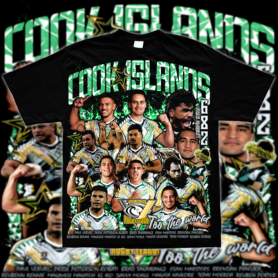 COOK ISLANDS AITU🇨🇰 2025 // RUGBY LEAGUE GFX