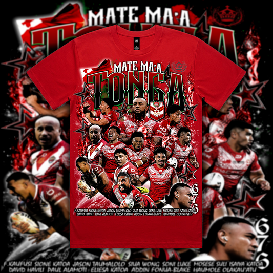 MATE MA'A TONGA🇹🇴 // RUGBY LEAGUE GFX