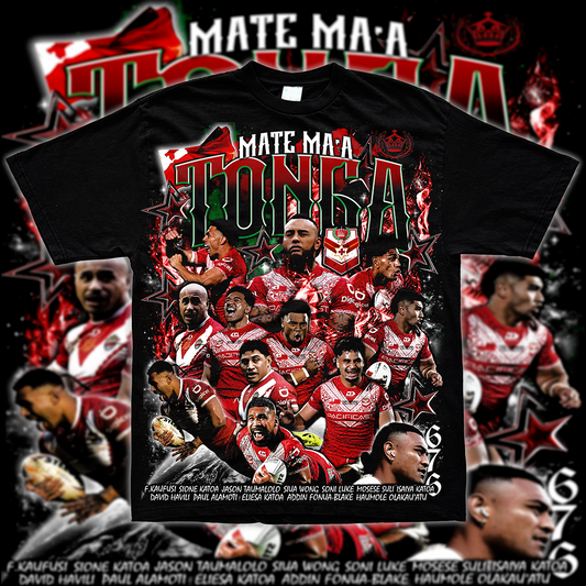 MATE MA'A TONGA🇹🇴 // RUGBY LEAGUE GFX