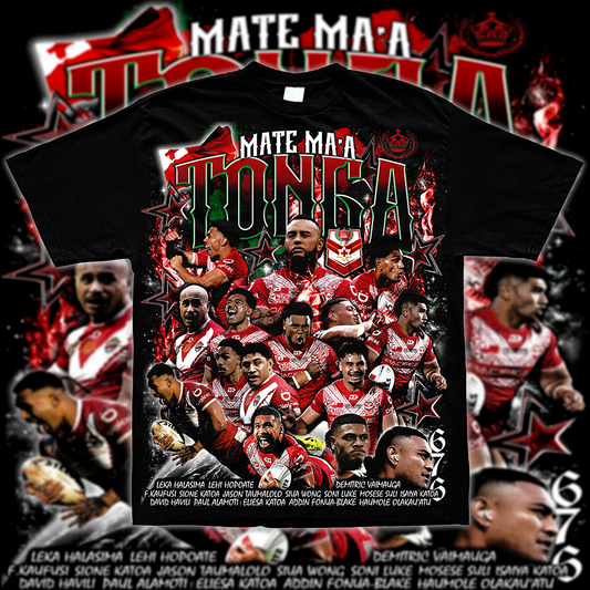 MATE MA'A TONGA🇹🇴 // RUGBY LEAGUE GFX