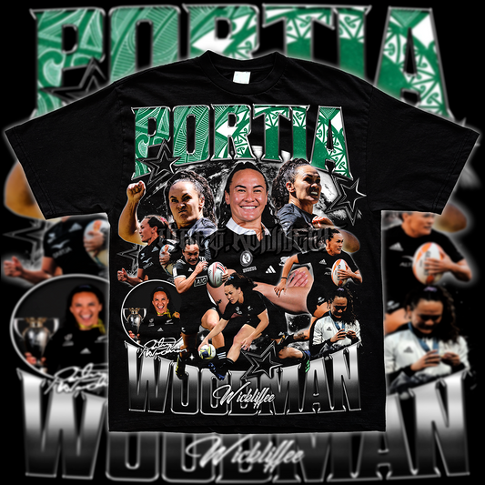 PORTIA WOODMAN-WICKLIFFE // RUGBY UNION GFX