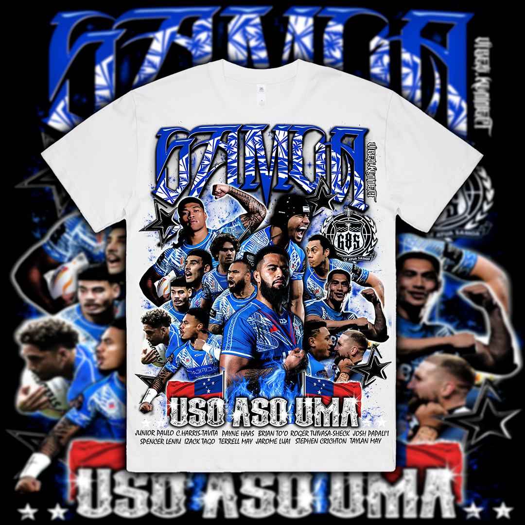 TOA SAMOA🇼🇸 2025 // RUGBY LEAGUE GFX