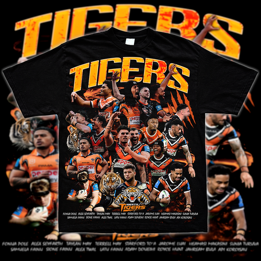WEST TIGERS 2025 // RUGBY LEAGUE GFX