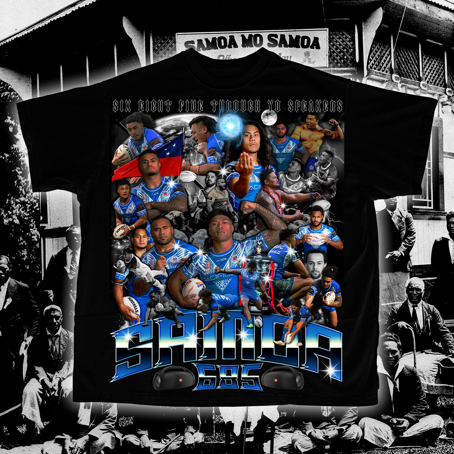 TOA SAMOA // 685 THROUGH YO SPEAKERS TEEZ